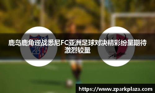 鹿岛鹿角迎战悉尼FC亚洲足球对决精彩纷呈期待激烈较量